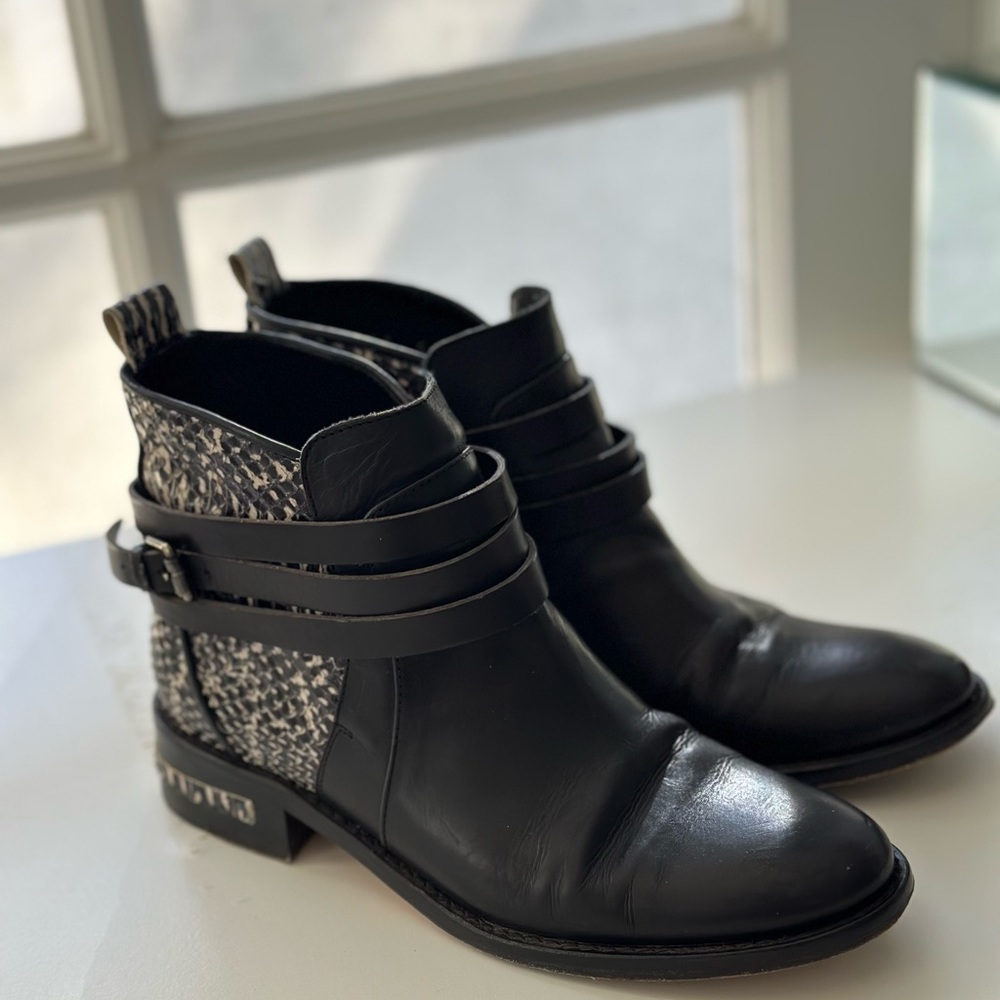- Freda Salvador Belted Jodhpur Ankle Boot